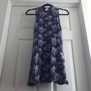 Forever 21 flower halter dress